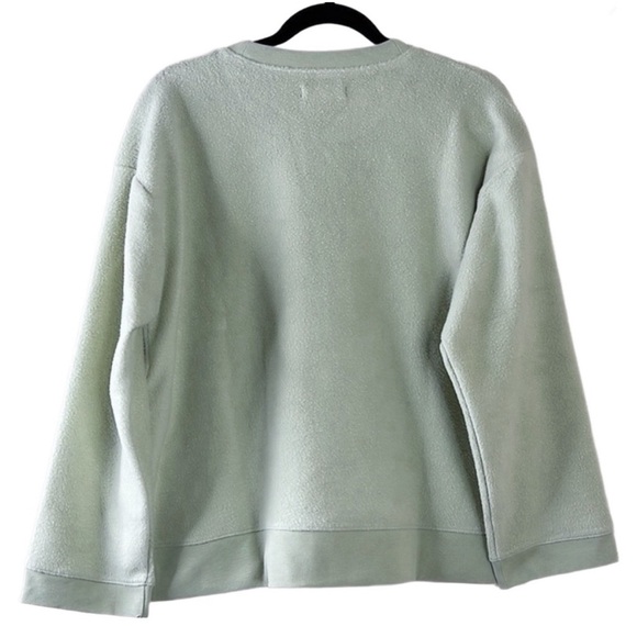 NEW Madewell Sweatshirt Brushed Side Button Details Relaxed Pullover Womens S - Picture 5 of 10